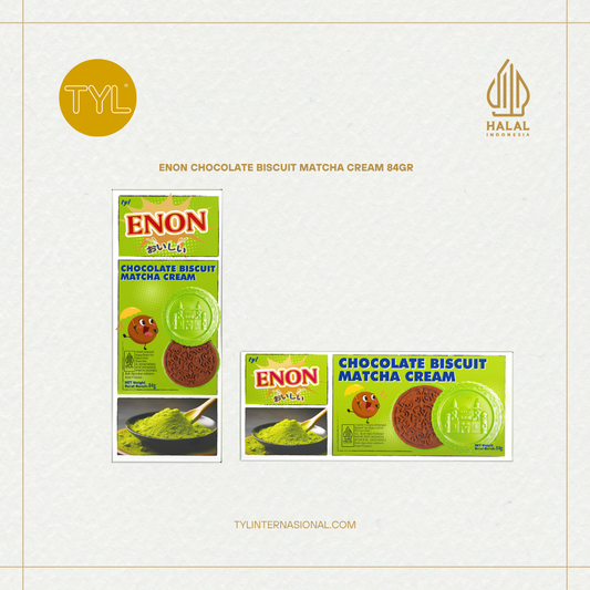 ENON Chocolate Biscuit Matcha Cream 84GR