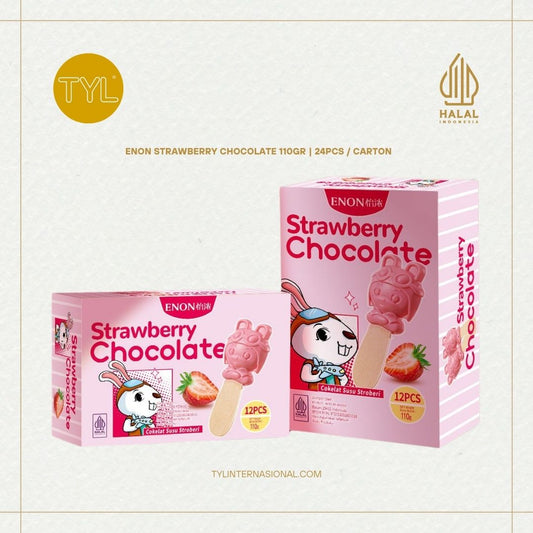 ENON Strawberry Chocolate 110gr (Rabbit)