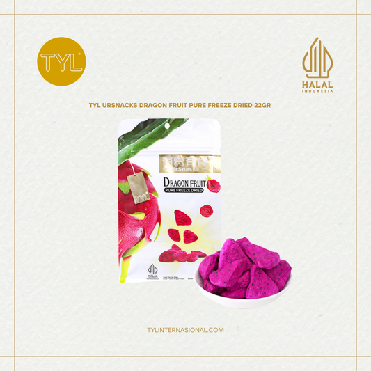 TYL UrSnacks Freeze Dried Dragon Fruit 22gr