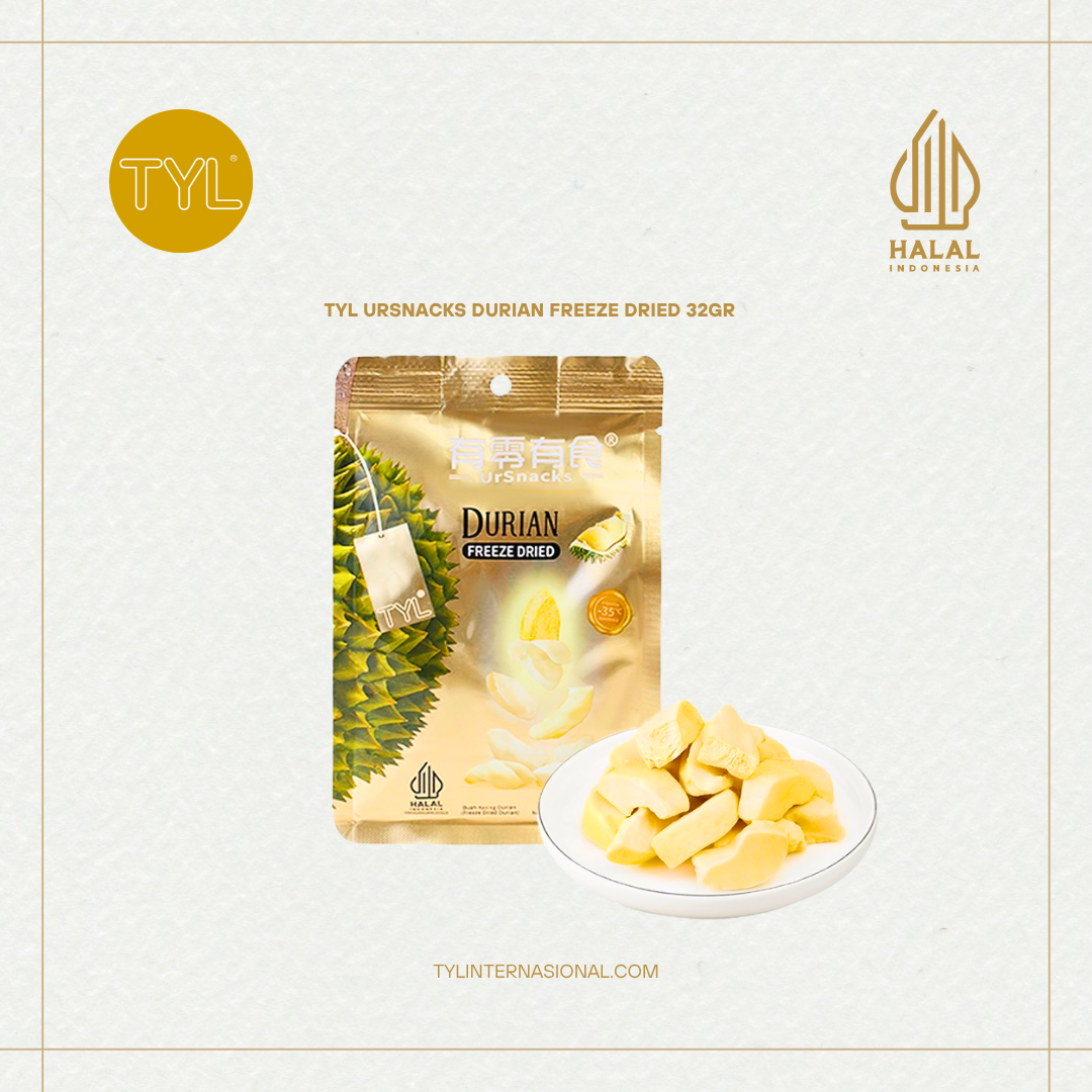 TYL UrSnacks Freeze Dried Durian 32gr