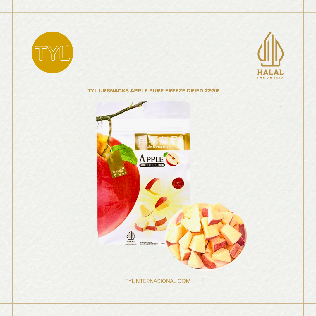 TYL UrSnacks Pure Freeze Dried Apple 22gr
