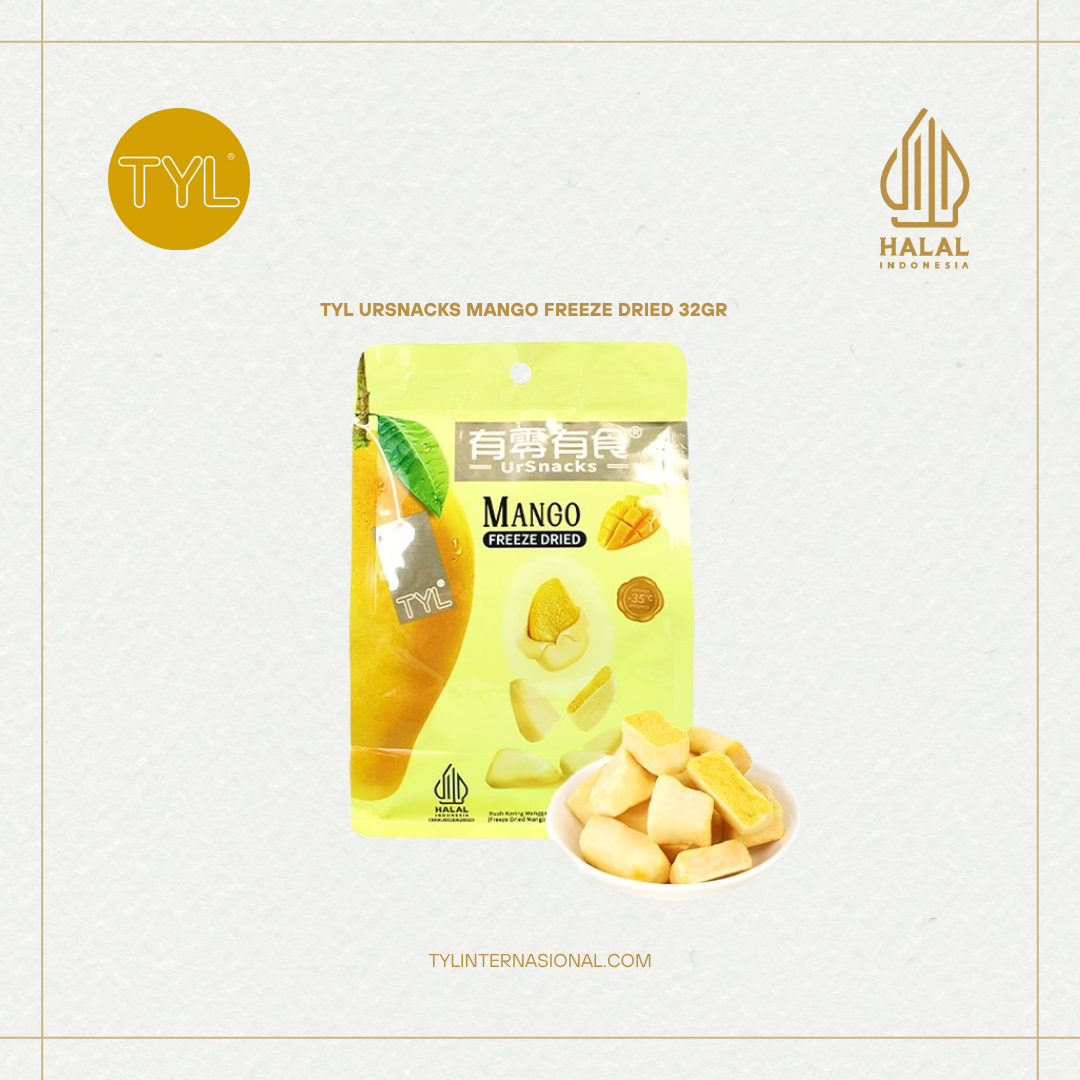 TYL UrSnacks Freeze Dried Mango 32gr