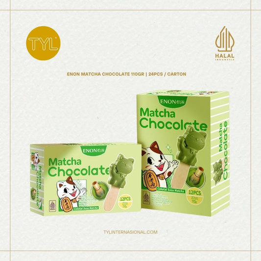 ENON Matcha Chocolate 110gr (Cat)